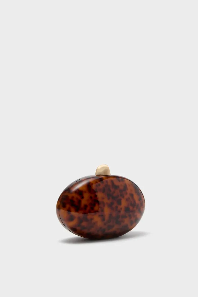 Caramel Tortoise Eviana Clutch sold by Tuckernuck product image thumbnail 5