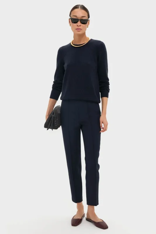 Navy Audrey Pants made by Tuckernuck