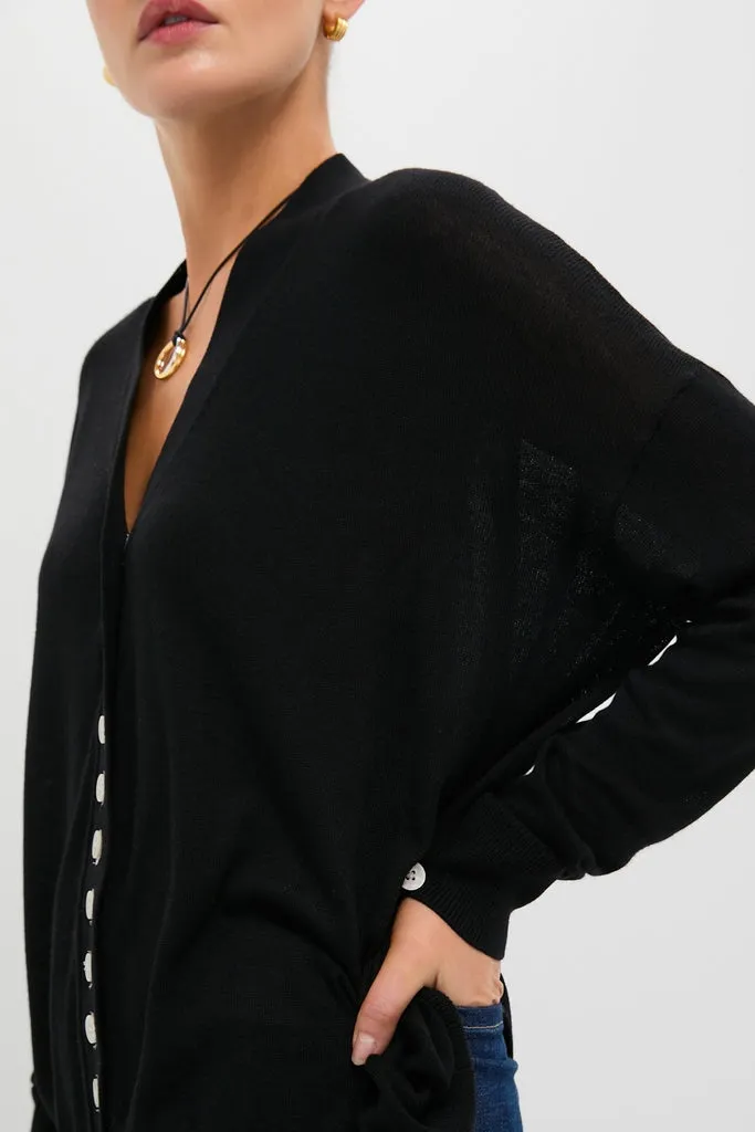 Black Cross Button Calloway Cardigan sold by Tuckernuck product image thumbnail 5