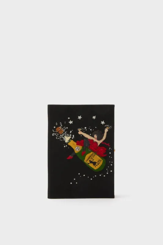 Black Starry Night Spectacular Book Clutch made by Tuckernuck