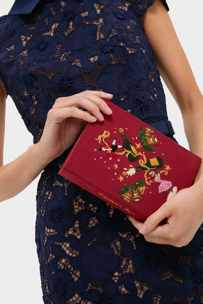 Camelia Holly Jingle and Mingle Book Clutch sold by Tuckernuck product image thumbnail 5