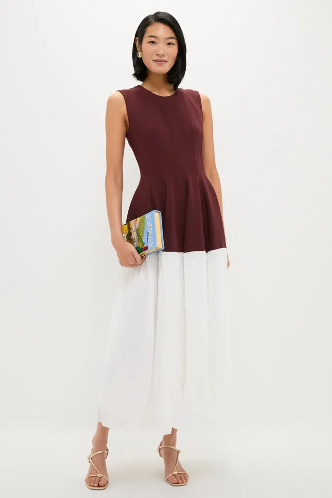 Mahogany Multi Raleigh Midi Dress sold by Tuckernuck product image thumbnail 2