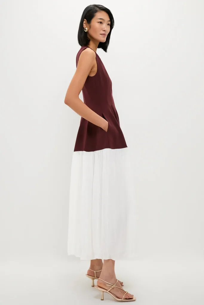 Mahogany Multi Raleigh Midi Dress sold by Tuckernuck product image thumbnail 3