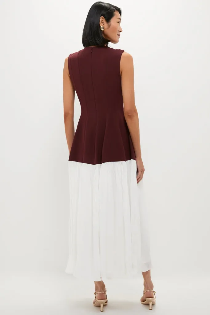 Mahogany Multi Raleigh Midi Dress sold by Tuckernuck product image thumbnail 4