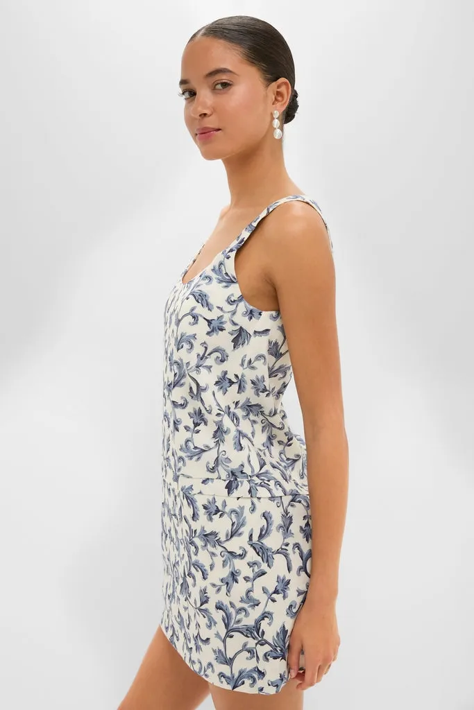 Blue Baroque Rue Shift Mini Dress sold by Tuckernuck product image thumbnail 3