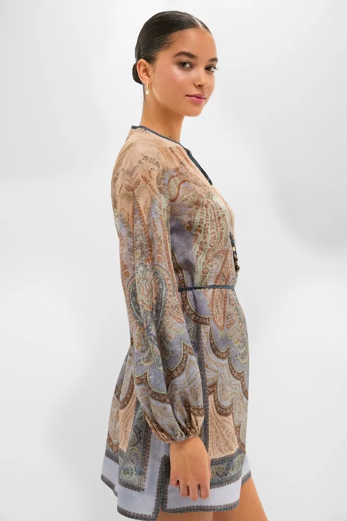 Tapestry Blue Multi Wanderlust Tunic sold by Tuckernuck product image thumbnail 3
