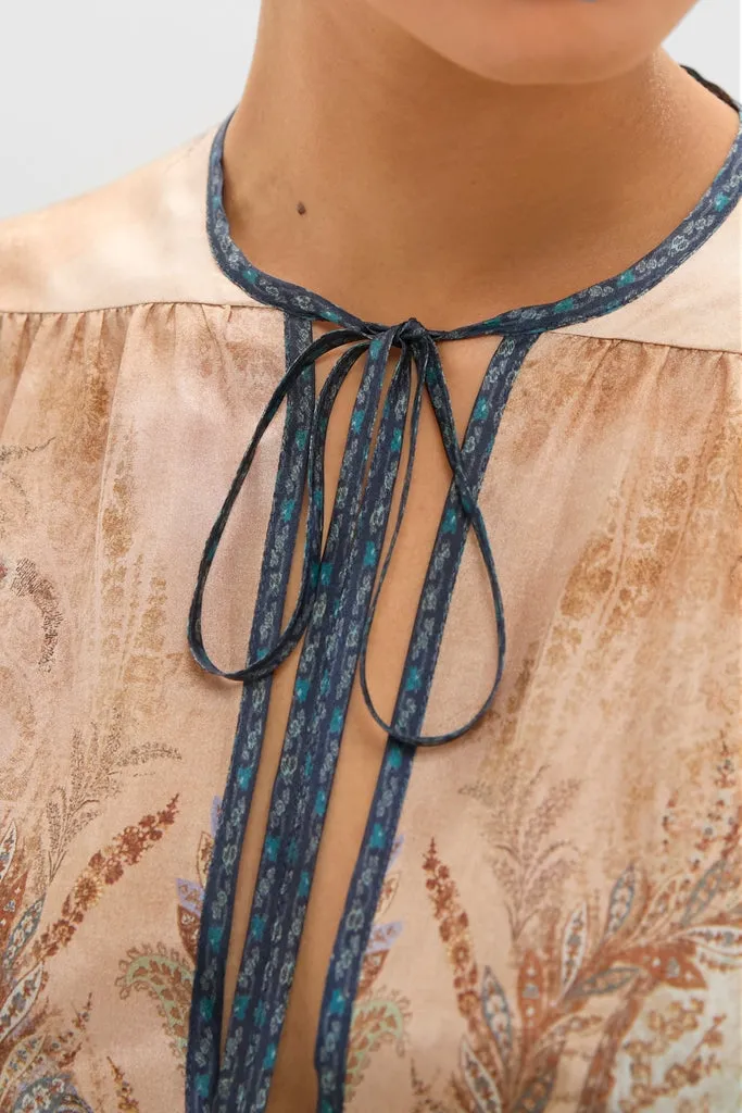 Tapestry Blue Multi Wanderlust Tunic sold by Tuckernuck product image thumbnail 5