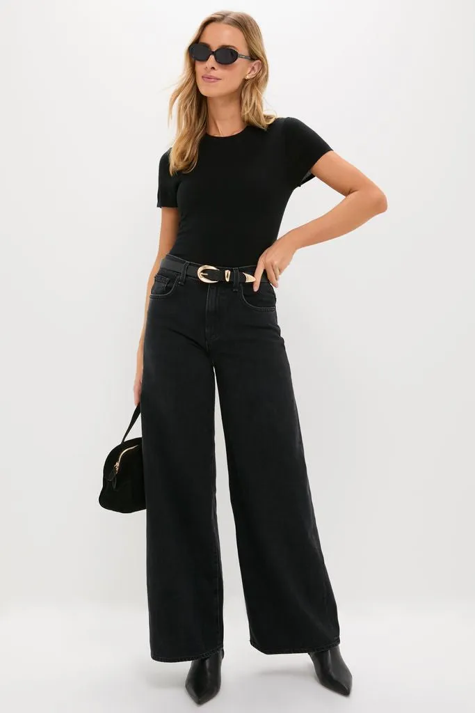 Black Jeanne Sunglasses sold by Tuckernuck product image thumbnail 3