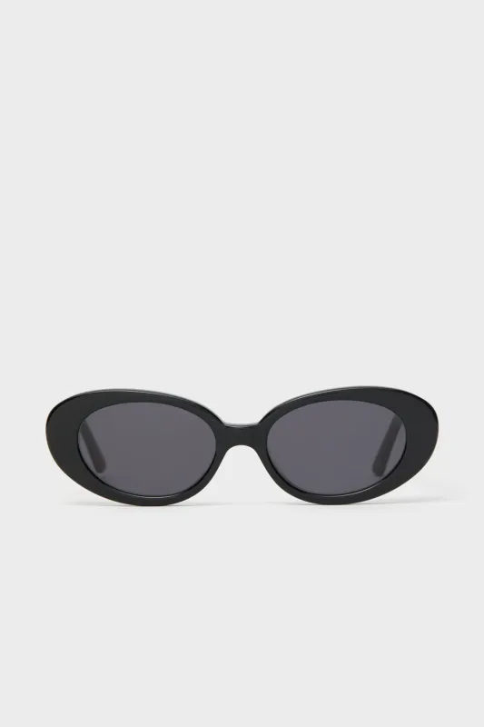 Black Jeanne Sunglasses sold by Tuckernuck