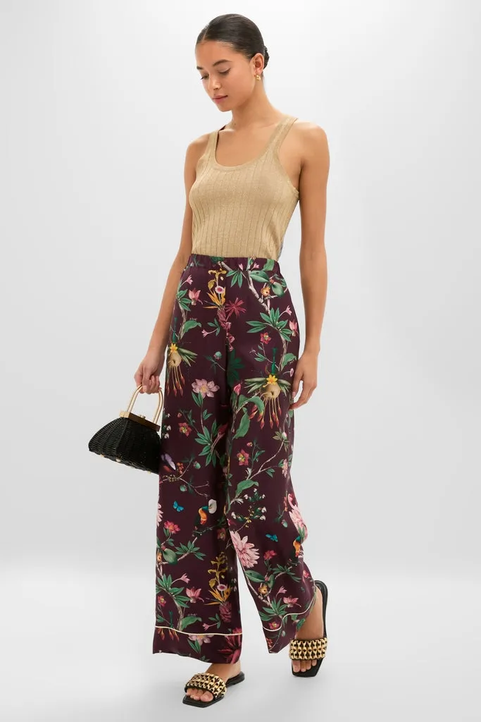 Black Faye Beaded Leather Flat Slides sold by Tuckernuck product image thumbnail 3