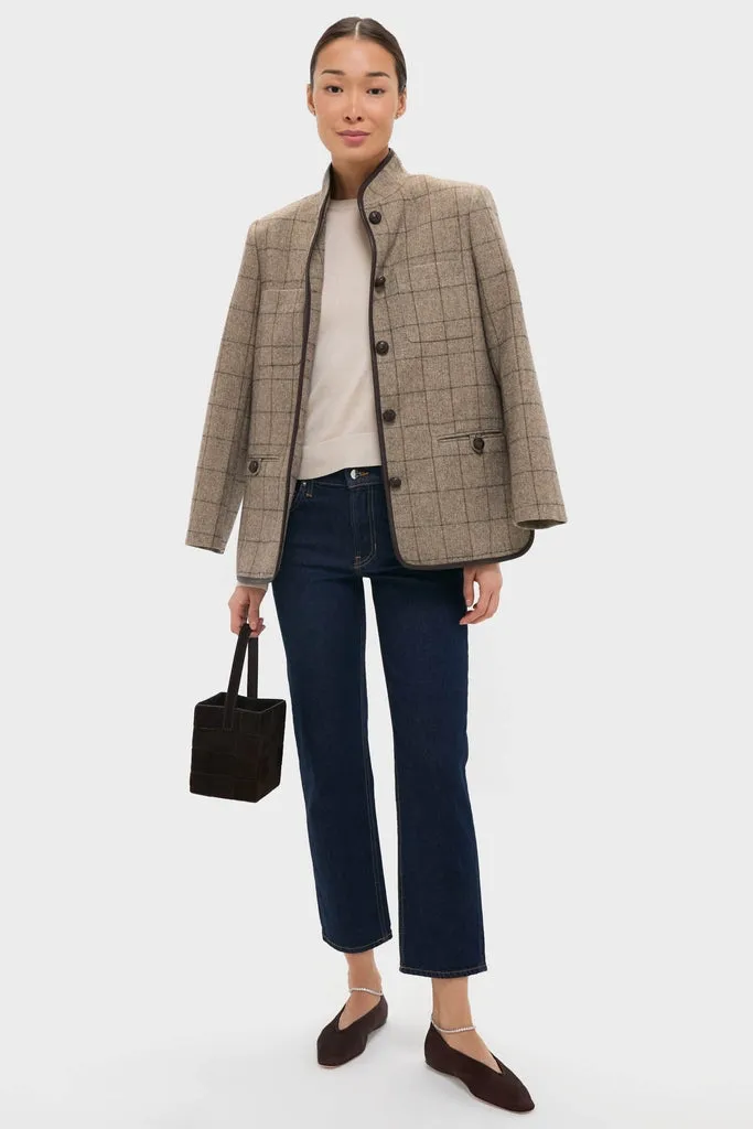 Dark Brown Satin with Crystals Emery Flats sold by Tuckernuck product image thumbnail 3