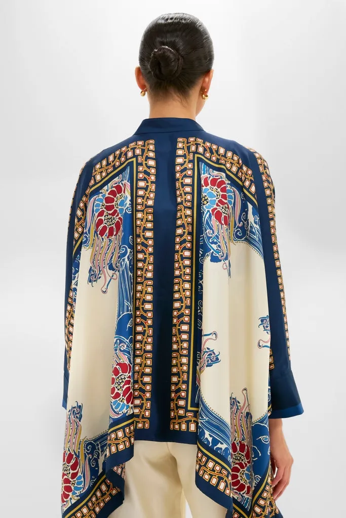 Lemuria Placee Foulard Shirt sold by Tuckernuck product image thumbnail 4