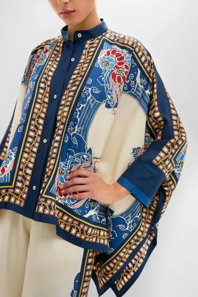 Lemuria Placee Foulard Shirt sold by Tuckernuck product image thumbnail 5