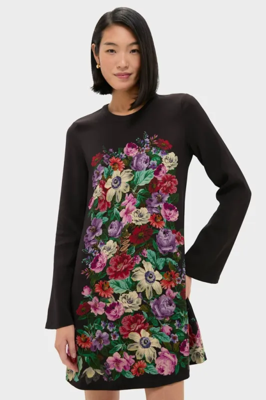 Multi Viktoria Print Long Sleeve Mini Dress sold by Tuckernuck