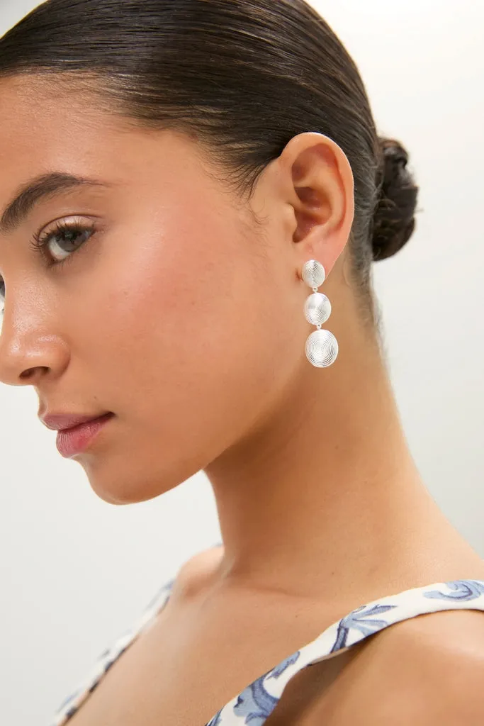 Silver Ruby Earrings sold by Tuckernuck product image thumbnail 2