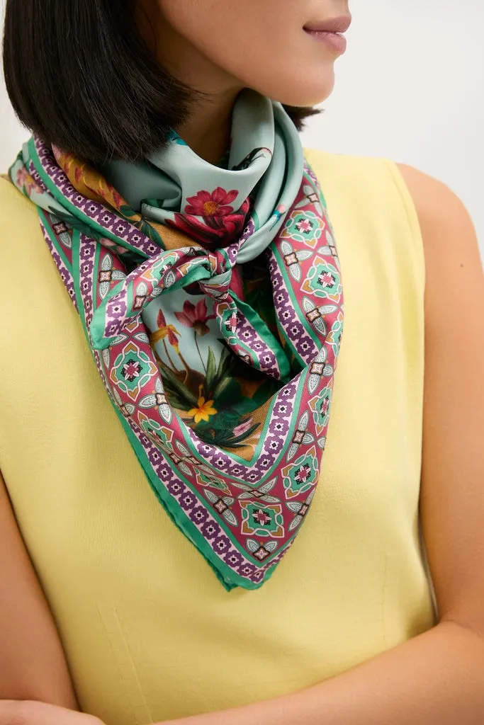 Zooflora Placee Foulard 90x90 Scarf sold by Tuckernuck product image thumbnail 2
