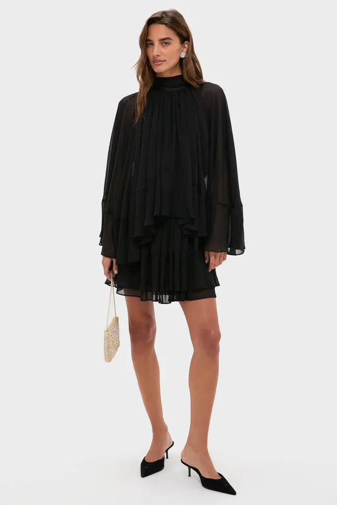 Black Cape Chiffon Mayfield Dress sold by Tuckernuck product image thumbnail 2