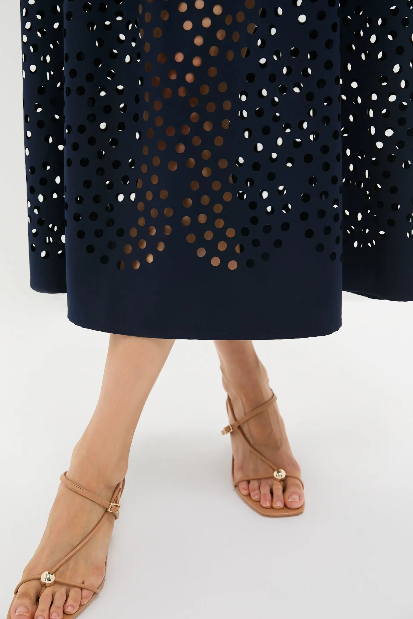 Navy Astrid Midi Dress sold by Tuckernuck
