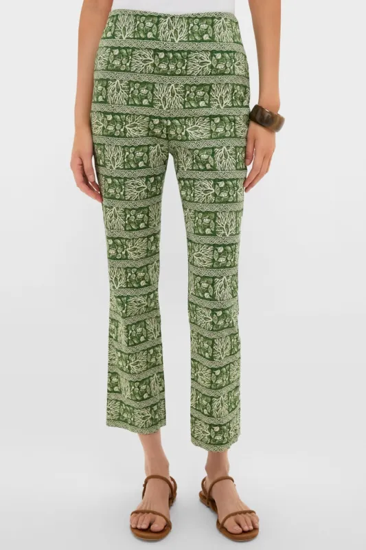 Cowrie Block Print Ashford Pants sold by Tuckernuck