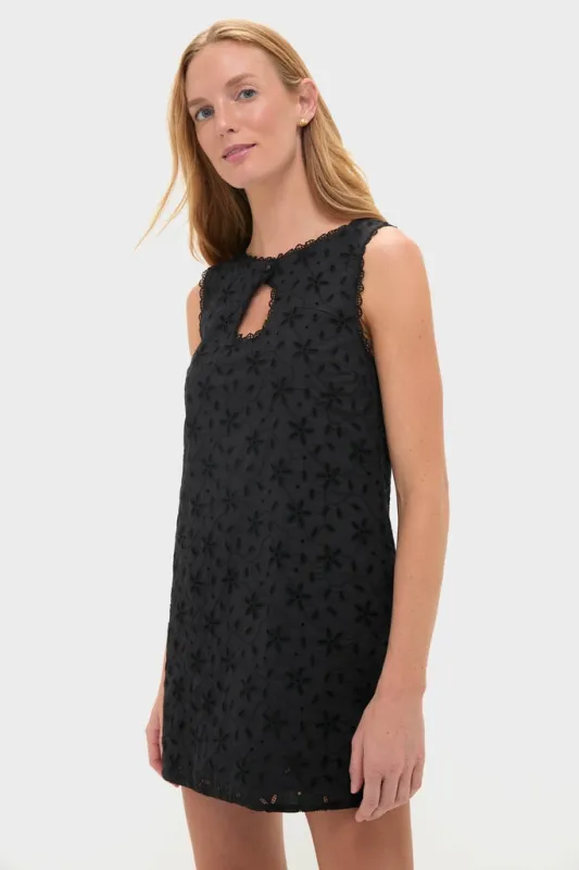 Black Salma Mini Dress sold by Tuckernuck