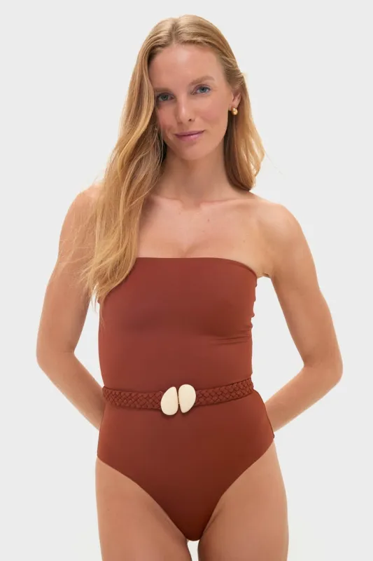 Marsala The Classic One Piece made by Johanna Ortiz