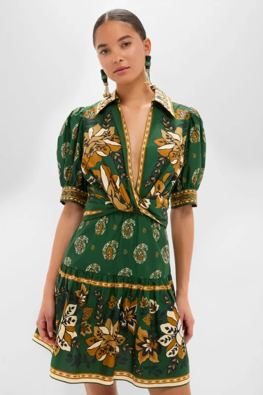 Ayla Green Mini Dress sold by Tuckernuck