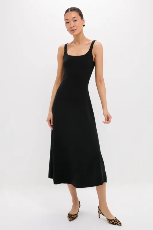 Black Knit Barrington Dress sold by Tuckernuck