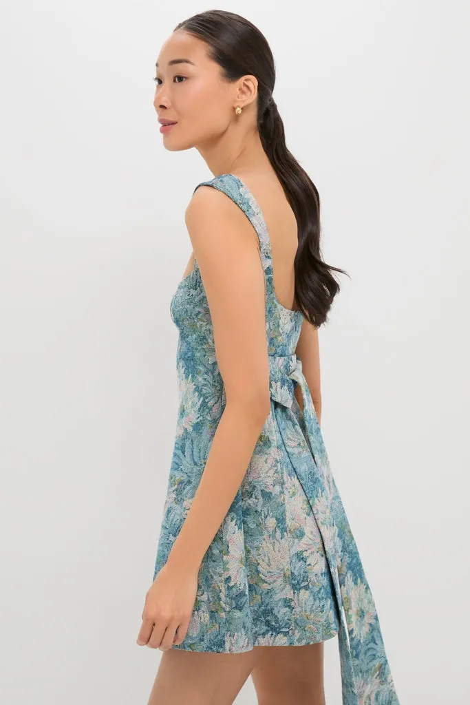 Aquarelle Jacquard Rue Mini Dress sold by Tuckernuck product image thumbnail 3