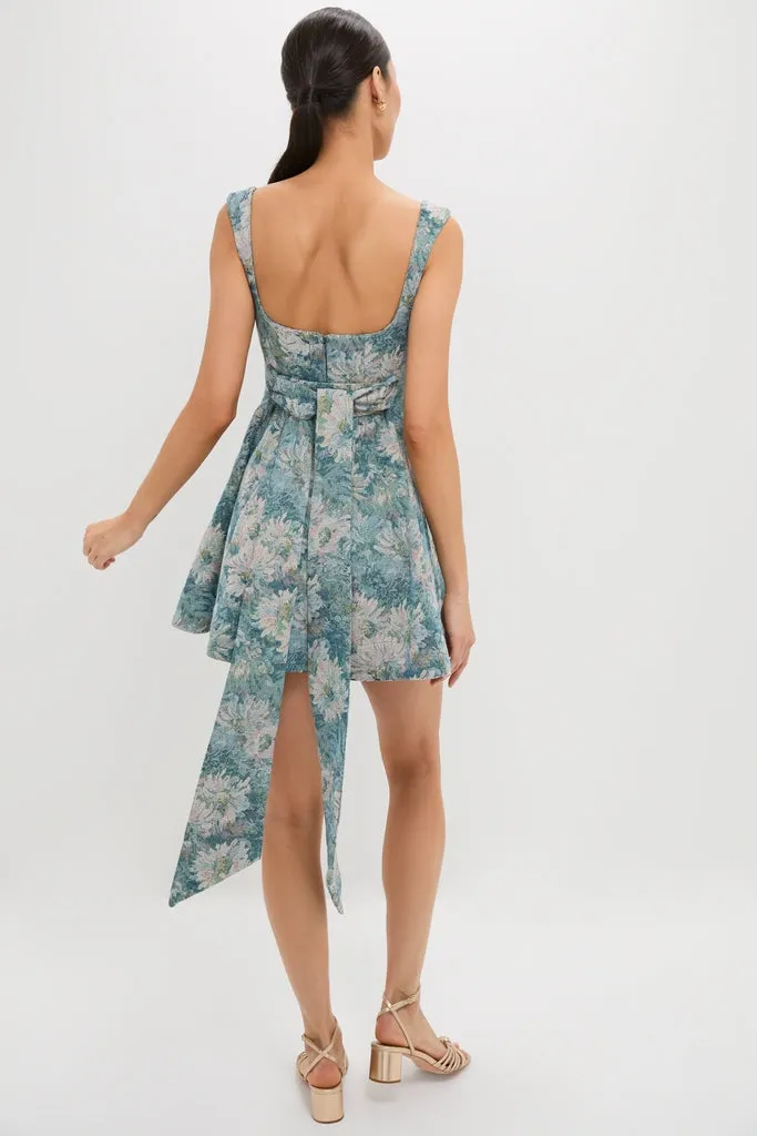 Aquarelle Jacquard Rue Mini Dress sold by Tuckernuck product image thumbnail 4