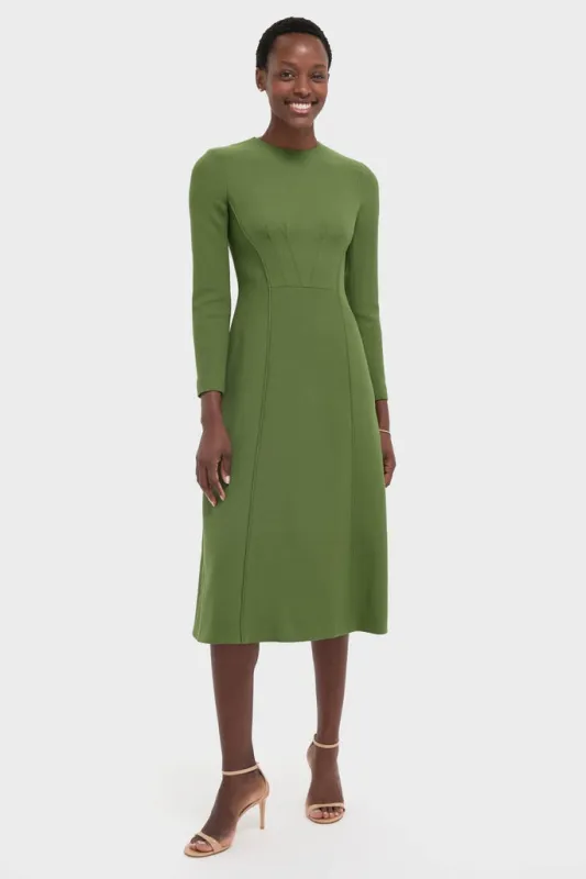 Olive Collinson Midi Dress made by Emilia Wickstead