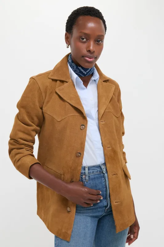Maple Cow Roughout Suede Jacket sold by Tuckernuck