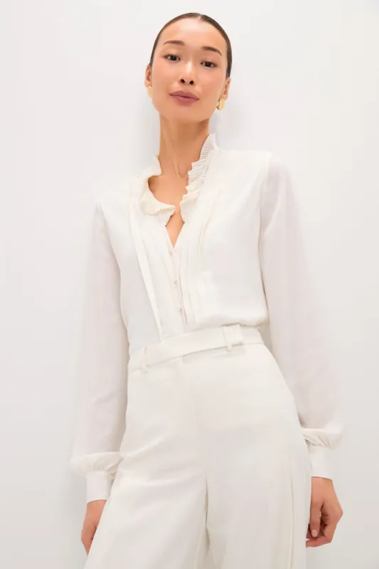 Ivory Vina Top made by Alexis