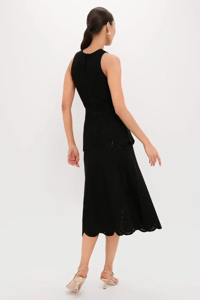 Black Zandra Midi Dress sold by Tuckernuck product image thumbnail 4