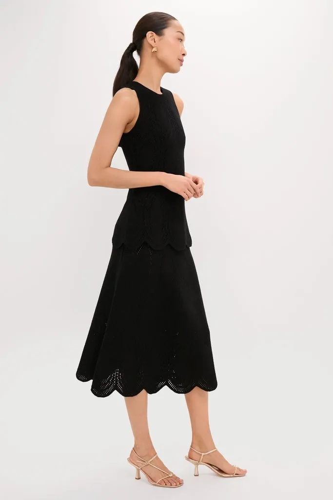 Black Zandra Midi Dress sold by Tuckernuck product image thumbnail 3