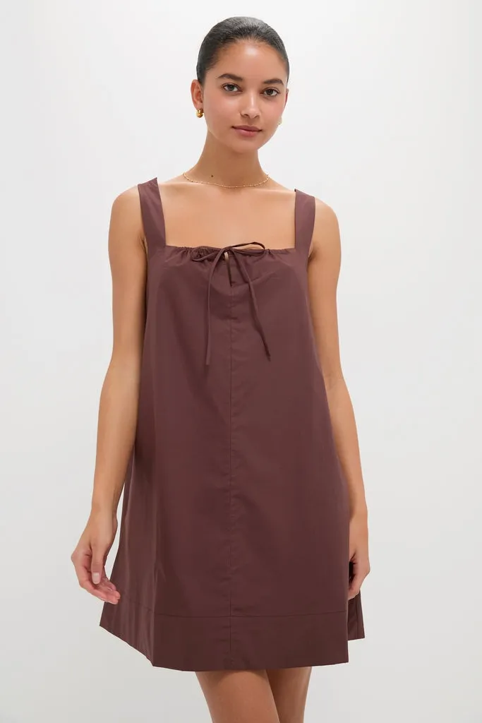 Chocolate Alexis Mini Dress sold by Tuckernuck