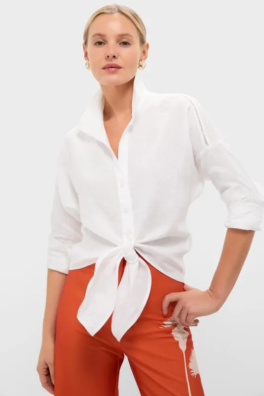 Off-White Obsession Embroidered Shirt made by ANDRES OTALORA