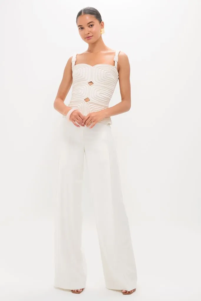 Ivory Marea Embellished Top sold by Tuckernuck product image thumbnail 5