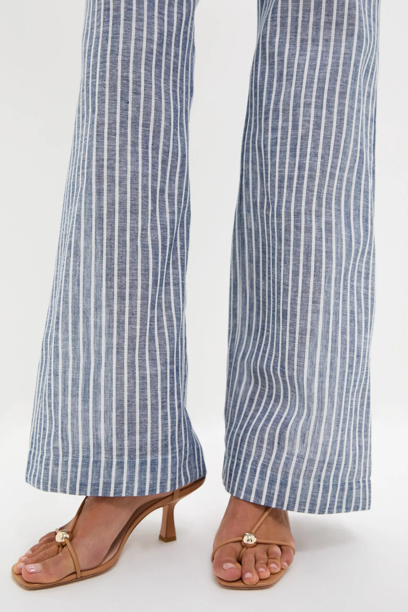 White and Blue Stripes Amor Profundo Pants sold by Tuckernuck product image thumbnail 5