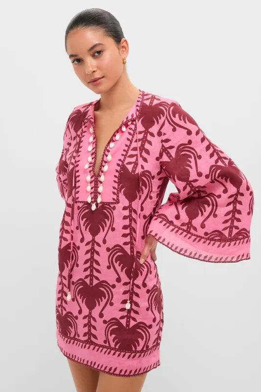 Pink and Cherry Wild Savannah Tunic Dress sold by Tuckernuck