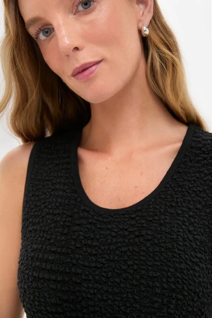 Black Smocked Marisa Dress sold by Tuckernuck product image thumbnail 5