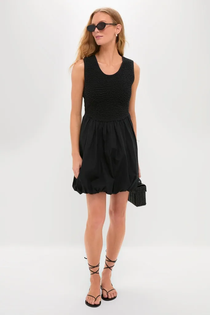 Black Smocked Marisa Dress sold by Tuckernuck product image thumbnail 2