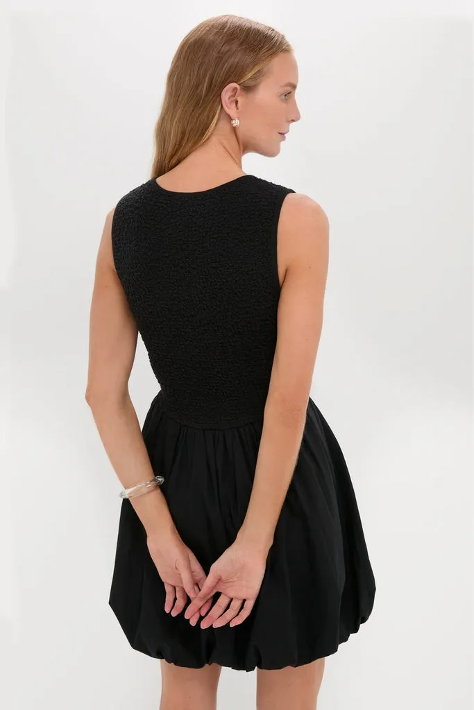 Black Smocked Marisa Dress sold by Tuckernuck product image thumbnail 4