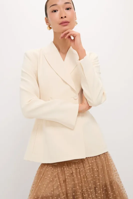 Cream Helen Jacket sold by Tuckernuck