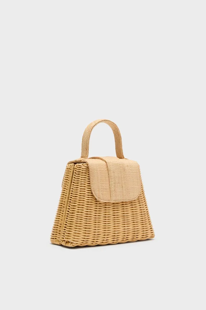 Natural Raffia Petite Lady Bag sold by Tuckernuck product image thumbnail 4