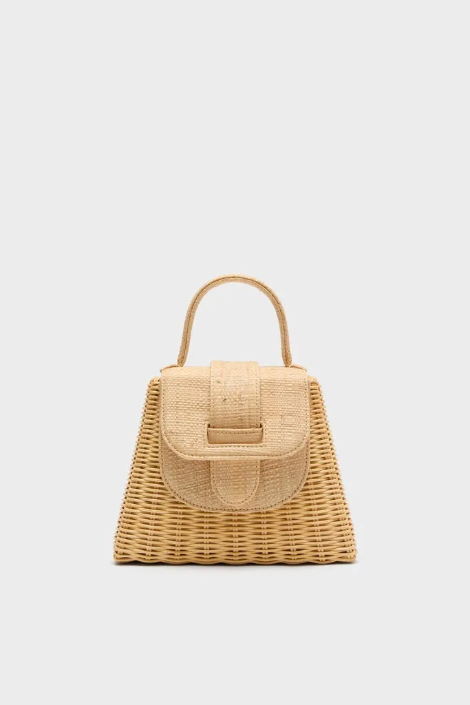 Natural Raffia Petite Lady Bag sold by Tuckernuck