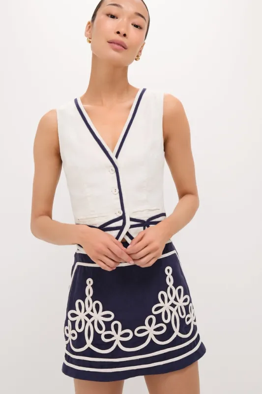 Gardenia Sun Vest made by Tuckernuck
