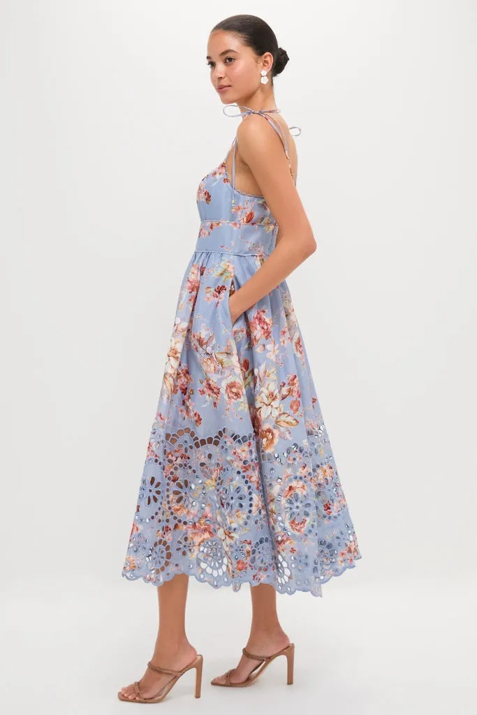 Chambray Floral Awaken Picnic Dress sold by Tuckernuck product image thumbnail 3