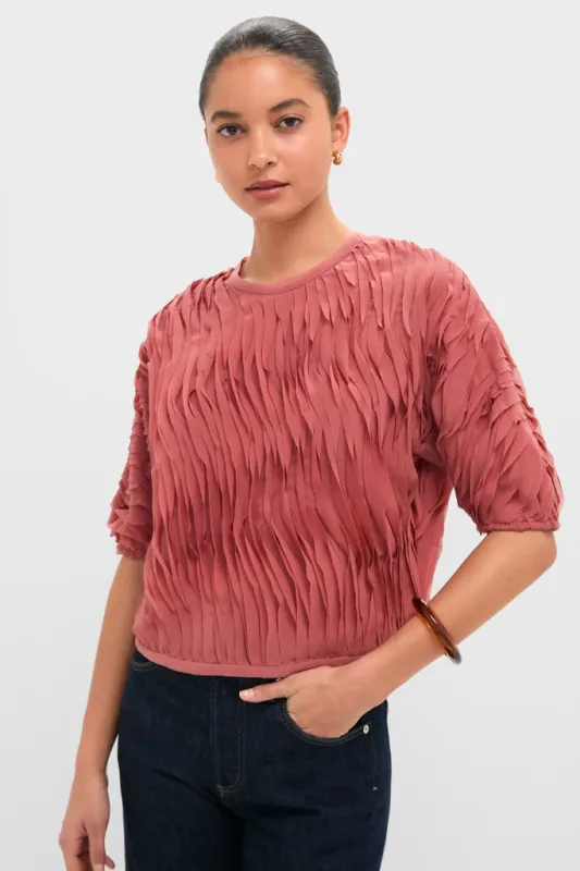 Chestnut Vayda Top sold by Tuckernuck