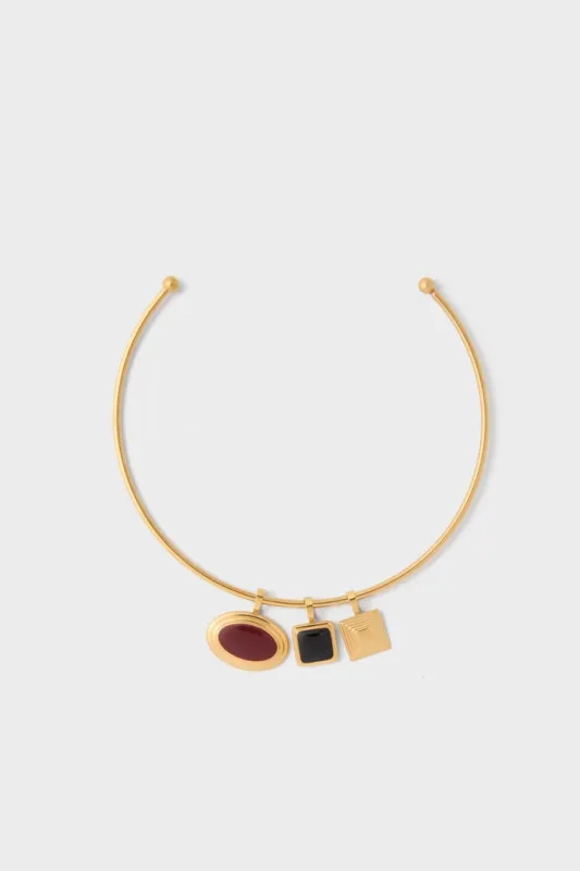 Gold Solene Choker Bundle made by Heaven Mayhem