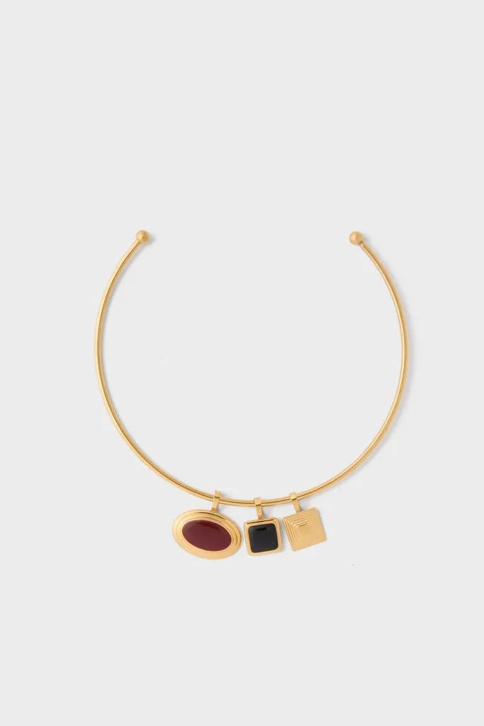 Gold Solene Choker Bundle sold by Tuckernuck